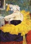 Henri De Toulouse-Lautrec The Lady Clown Chau-U-Kao USA oil painting reproduction